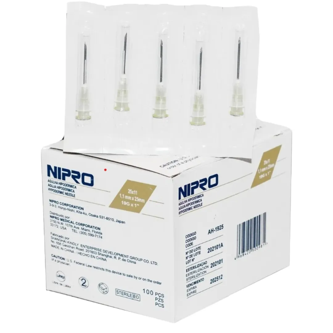 Aguja Nipro19G