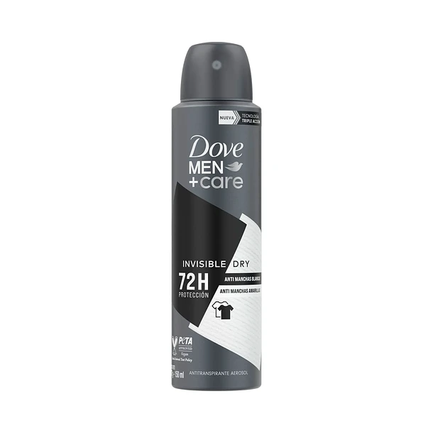 DESOD DOVE SPRAY MEN INVISIBLE DRY 150ML DESOD DOVE SPRAY MEN INVISIBLE DRY 150ML