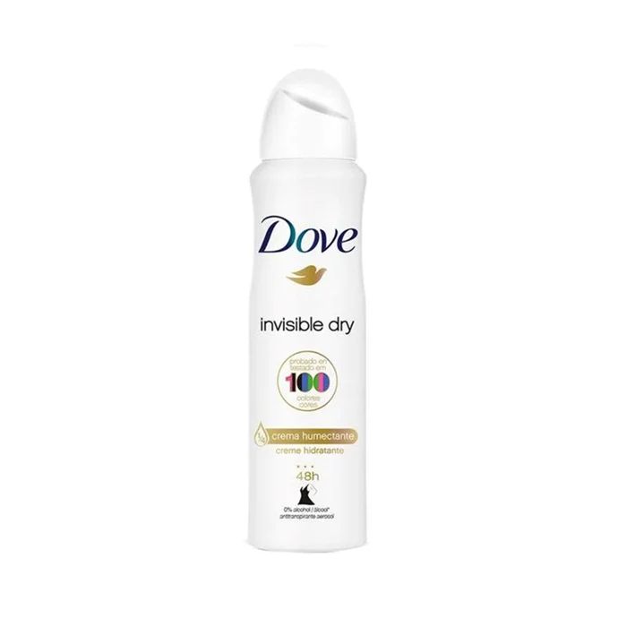 DESOD DOVE SPRAY MUJER INVISIBLE DRY 150ML 7791293048529